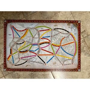 Days of Wonder Ticket to Ride Game Replacement (Board Only) North America Multi